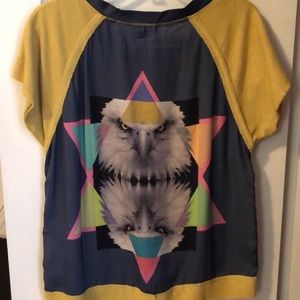 Yellow Eagle (on back) Shirt